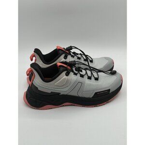 NORTIV 8 Women Lightweight Hiking Shoes Quick Laces GREY/PINK COLOR -SIZE 8.5